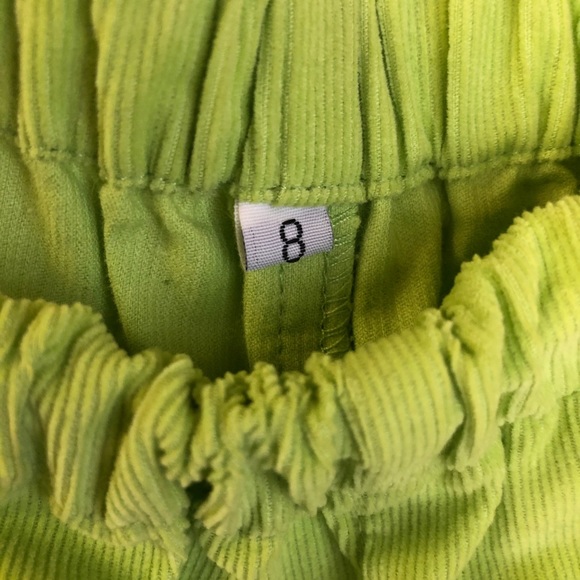 Smockadot Girl’s 2 Piece Lime Green Outfit - Sz 8 - Picture 4 of 13
